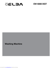 Elba EW 8100 DGT Manual