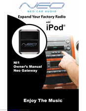 Neo Car Audio NI1 Owner's Manual