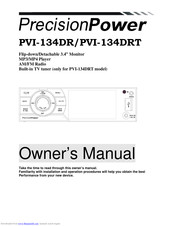 Precision Power PVI-134DRT Owner's Manual