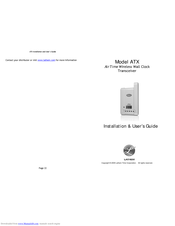Lathem ATX Installation & User Manual