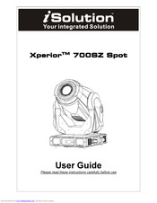 iSolutions Xperior 700SZ Spot User Manual