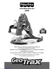 Fisher-Price GeoTrax V8488 Instructions Manual
