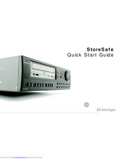 GE Interlogix StoreSafe Quick Start Manual