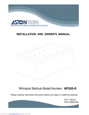 Astone MT620-R Installation And Owner's Manual