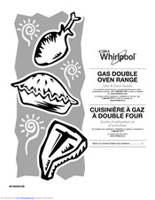 Whirlpool GAS DOUBLE OVEN RANGE Use & Care Manual