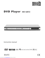 Pro 2 MD 42072 Instruction Manual