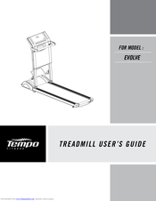 Tempo Fitness EVOLVE User Manual