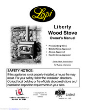 Travis Industries LOPI Liberty Owner's Manual