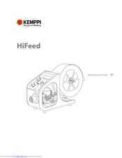 Kemppi HiFeed Operating Manual