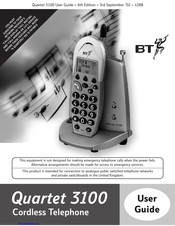 BT QUARTET 3100 User Manual