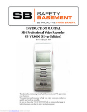 SB SB-VR8000 Instruction Manual