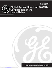 GE 2-920SST User Manual