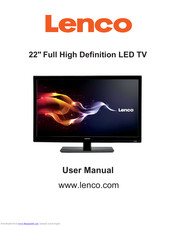 LENCO LED-2201 TV User Manual