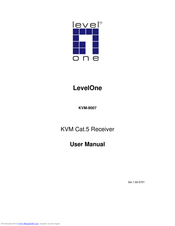 LevelOne KVM-9007 User Manual