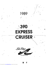 Sea Ray 1989 Express Cruiser 390 Manual