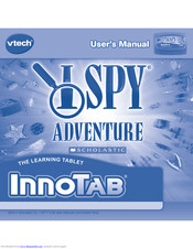 VTech Innotab Spy Adventure Scholastic User Manual