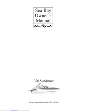 Sea Ray 320 Sundancer Owner's Manual