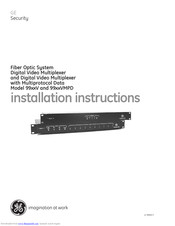GE 9900V-T Installation Instructions Manual