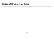 Nokia 6760 slide User Manual