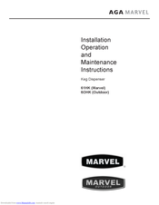 AGA marvel 6OHK Installation & Operation Manual