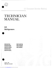 GE BIS42CK Technician Manual