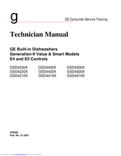 GE GSD4220X Technician Manual
