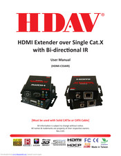 HDAV HDMI-C5S4IR User Manual