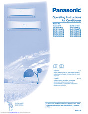 Panasonic Cs S24kkq Manuals Manualslib