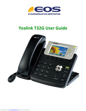 Yealink T32G User Manual