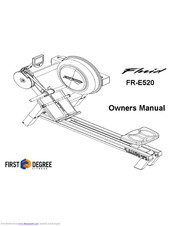 First degree FR-E520 Owner's Manual