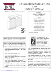 Empire B Vent Zero Clearance Manuals | ManualsLib