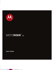 Motorola MOTOROKR E8 User Manual