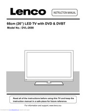 LENCO DVL-2690 Instruction Manual