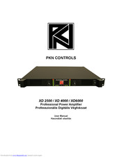 PKN Controls XD 4000 User Manual