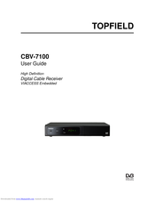 Topfield CBV-7100 User Manual