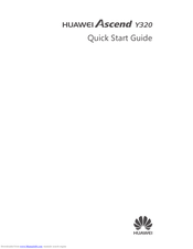 Huawei Y360-U31 Quick Start Manual