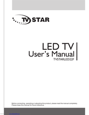 TV Star TVSTARLED22F User Manual
