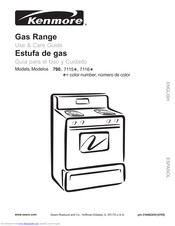 Kenmore 7116x Use & Care Manual