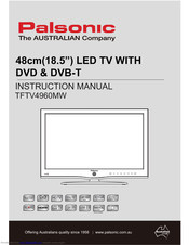 Palsonic TFTV6060M Instruction Manual