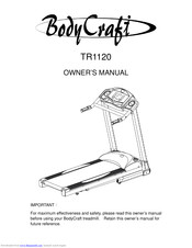 Body Craft TR1120 Owner's Manual
