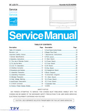 Hyundai HLCD-A20W4 Service Manual