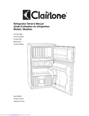 Clairlone BELF3210P Owner's Manual