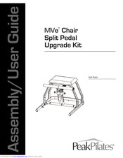 Peak Pilates MVe Assembly & User's Manual
