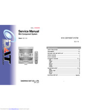 Daewoo XG-318 Service Manual