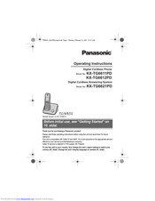 Panasonic KX-TG6612PD Operating Instructions Manual