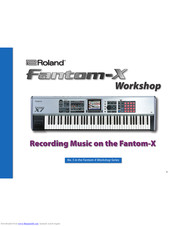 Roland Fantom-X User Manual