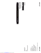 JK Audio Concierge 2x6 User Manual