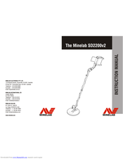 Minelab SD2200V2 Instruction Manual
