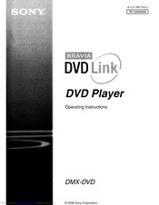Sony Bravia DMX-DVD Operating Instructions Manual