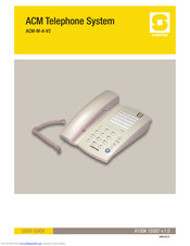 Vingtor Stentofon ACM-M-A-V2 User Manual